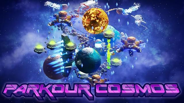Thumbnail of the Minecraft Bedrock Marketplace product Parkour Cosmos created by Eescal Studios.