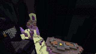 Screenshot of the Minecraft Bedrock Marketplace product Parkour Rings created by Eescal Studios.