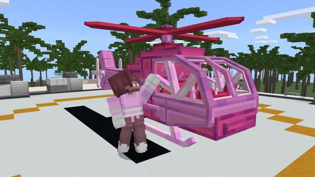 Screenshot of the Minecraft Bedrock Marketplace product Pink City created by Eescal Studios.