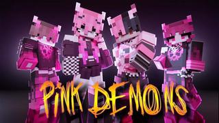 Thumbnail of the Minecraft Bedrock Marketplace product Pink Demons created by Eescal Studios.