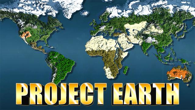 Thumbnail of the Minecraft Bedrock Marketplace product Project Earth created by Eescal Studios.