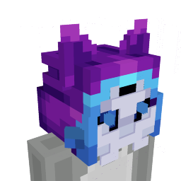 Thumbnail of the Minecraft Bedrock Marketplace product Purple Cat Hood created by Eescal Studios.
