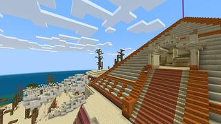 Screenshot of the Minecraft Bedrock Marketplace product Raft Survival created by Eescal Studios.