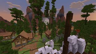 Screenshot of the Minecraft Bedrock Marketplace product Raft Survival created by Eescal Studios.