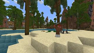 Screenshot of the Minecraft Bedrock Marketplace product Raft Survival created by Eescal Studios.