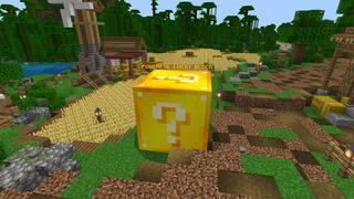 Screenshot of the Minecraft Bedrock Marketplace product Random Lucky Drops created by Eescal Studios.