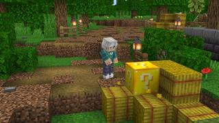 Screenshot of the Minecraft Bedrock Marketplace product Random Lucky Drops created by Eescal Studios.