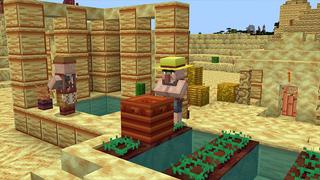 Screenshot of the Minecraft Bedrock Marketplace product Safari Texture Pack created by Eescal Studios.