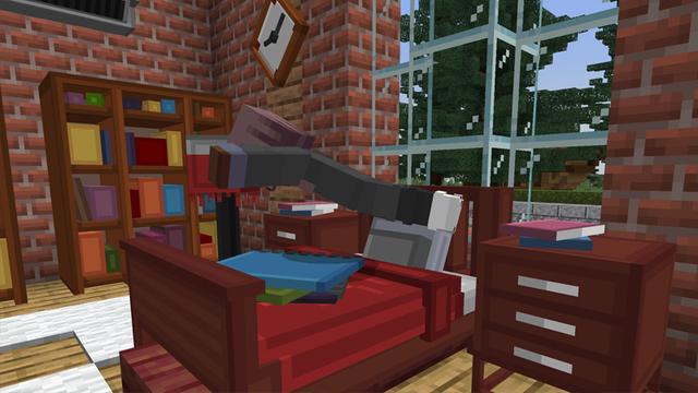 Screenshot of the Minecraft Bedrock Marketplace product School Life created by Eescal Studios.