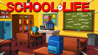 Thumbnail of the Minecraft Bedrock Marketplace product Vida escolar created by Eescal Studios.