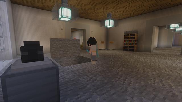 Screenshot of the Minecraft Bedrock Marketplace product Security Mansion created by Eescal Studios.