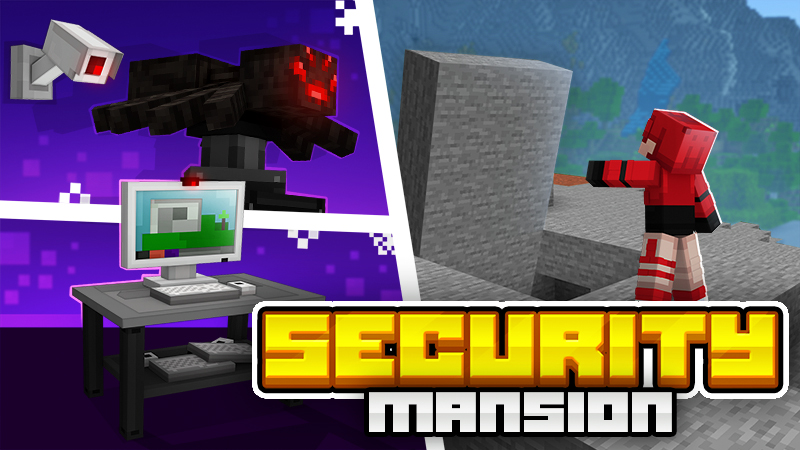 Thumbnail of the Minecraft Bedrock Marketplace product Security Mansion created by Eescal Studios.
