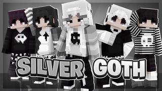 Thumbnail of the Minecraft Bedrock Marketplace product Silver Goth created by Eescal Studios.