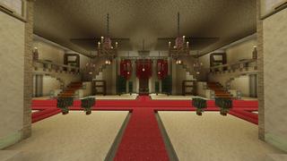 Screenshot of the Minecraft Bedrock Marketplace product Skyblock Castle Fights created by Eescal Studios.