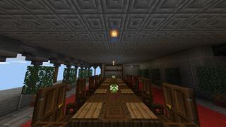 Screenshot of the Minecraft Bedrock Marketplace product Skyblock Castle Fights created by Eescal Studios.