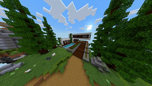 Screenshot of the Minecraft Bedrock Marketplace product Skyblock Millionaires created by Eescal Studios.