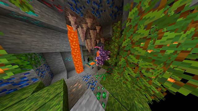 Screenshot of the Minecraft Bedrock Marketplace product Skyblock Millionaires created by Eescal Studios.