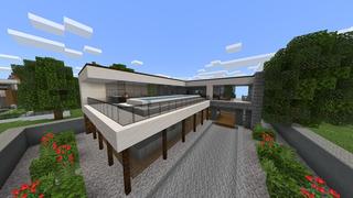 Screenshot of the Minecraft Bedrock Marketplace product Skyblock Secret Base created by Eescal Studios.