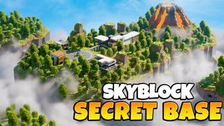 Thumbnail of the Minecraft Bedrock Marketplace product Skyblock Secret Base created by Eescal Studios.