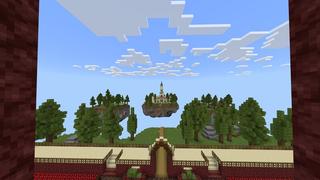 Screenshot of the Minecraft Bedrock Marketplace product Skyblock Versus! created by Eescal Studios.