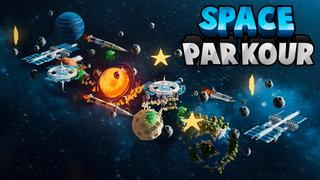 Thumbnail of the Minecraft Bedrock Marketplace product Space Parkour created by Eescal Studios.