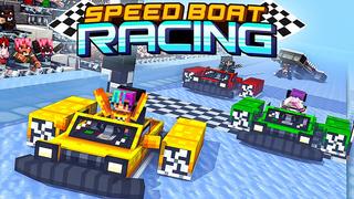 Thumbnail of the Minecraft Bedrock Marketplace product Speed Boat Racing created by Eescal Studios.