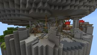 Screenshot of the Minecraft Bedrock Marketplace product Spiral Parkour created by Eescal Studios.