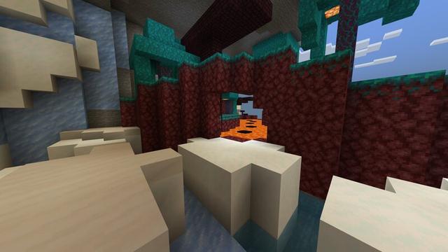 Screenshot of the Minecraft Bedrock Marketplace product Spiral Parkour created by Eescal Studios.