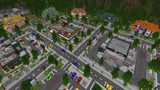 Screenshot of the Minecraft Bedrock Marketplace product Suburban Life created by Eescal Studios.