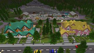 Screenshot of the Minecraft Bedrock Marketplace product Suburban Life created by Eescal Studios.