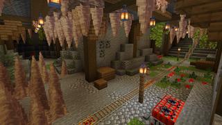 Screenshot of the Minecraft Bedrock Marketplace product Suburban Life created by Eescal Studios.
