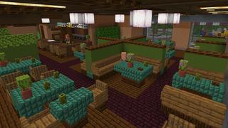 Screenshot of the Minecraft Bedrock Marketplace product Suburban Life created by Eescal Studios.