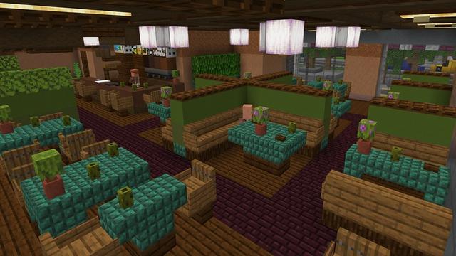 Screenshot of the Minecraft Bedrock Marketplace product Suburban Life created by Eescal Studios.