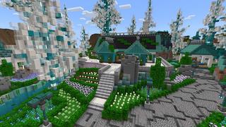Screenshot of the Minecraft Bedrock Marketplace product Super Chill Mansion created by Eescal Studios.