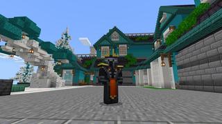 Screenshot of the Minecraft Bedrock Marketplace product Super Chill Mansion created by Eescal Studios.