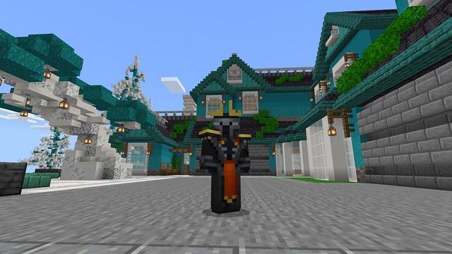 Screenshot of the Minecraft Bedrock Marketplace product Super Chill Mansion created by Eescal Studios.