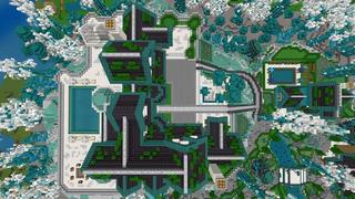 Screenshot of the Minecraft Bedrock Marketplace product Super Chill Mansion created by Eescal Studios.