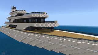 Screenshot of the Minecraft Bedrock Marketplace product Superyacht created by Eescal Studios.