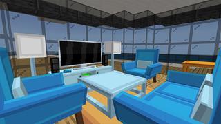 Screenshot of the Minecraft Bedrock Marketplace product Superyacht created by Eescal Studios.