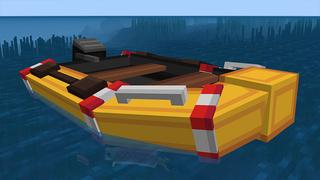 Screenshot of the Minecraft Bedrock Marketplace product Superyacht created by Eescal Studios.