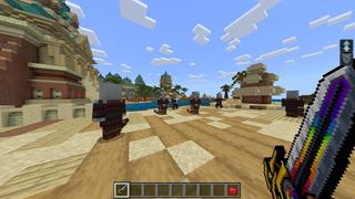 Screenshot of the Minecraft Bedrock Marketplace product Armas Supremas created by Eescal Studios.