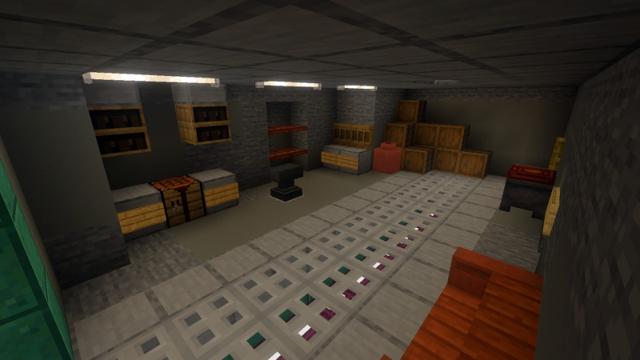 Screenshot of the Minecraft Bedrock Marketplace product Underwater Facility created by Eescal Studios.