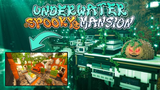 Thumbnail of the Minecraft Bedrock Marketplace product Gespenstische Unterwasser-Villa created by Eescal Studios.