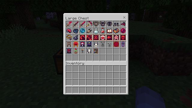 Screenshot of the Minecraft Bedrock Marketplace product Vampire Expansion Add-On created by Eescal Studios.