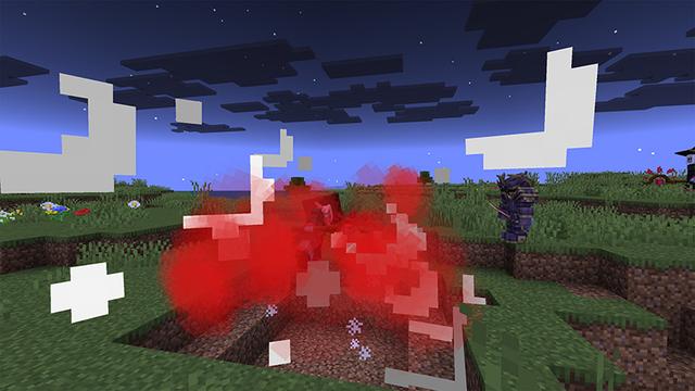 Screenshot of the Minecraft Bedrock Marketplace product Vampire Expansion Add-On created by Eescal Studios.