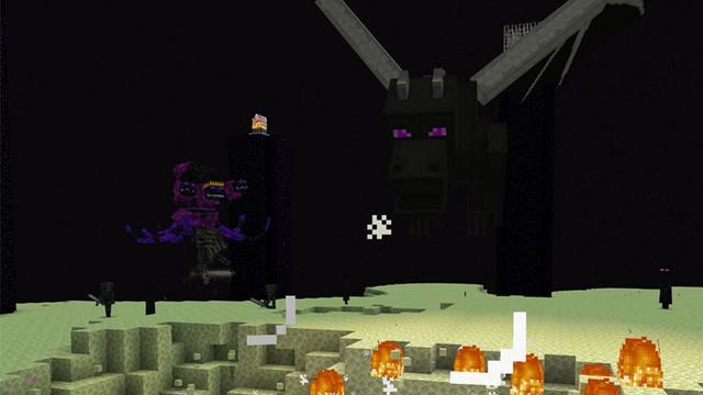 Screenshot of the Minecraft Bedrock Marketplace product Wither Evolve created by Eescal Studios.