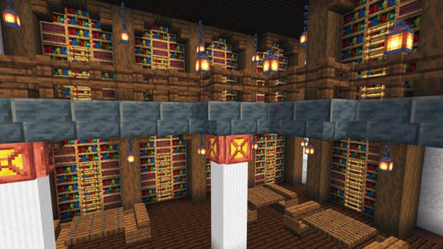 Screenshot of the Minecraft Bedrock Marketplace product Worlds Richest Mansion created by Eescal Studios.