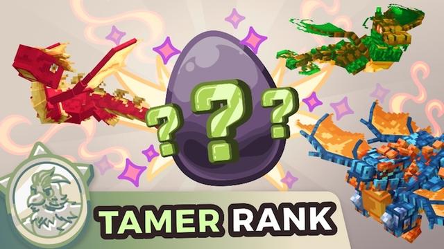 Thumbnail of the Minecraft Bedrock Marketplace product [DRAGONS] Tamer Rank created by Enchanted.