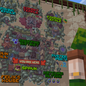 Screenshot of the Minecraft Bedrock Marketplace product Enchanted created by Enchanted.