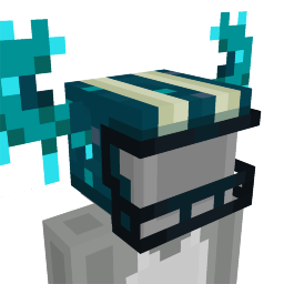 Thumbnail of the Minecraft Bedrock Marketplace product Football Warden Helmet created by Enchanted.
